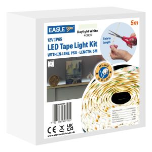 Eagle 12V IP65 LED Tape 5M Daylight White #3