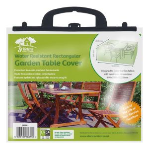 St Helens Water Resistant Rectangular Garden Table Cover #3