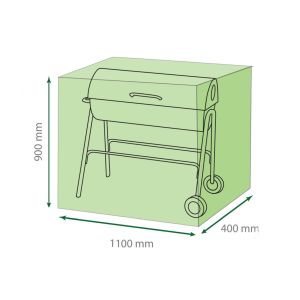 St Helens Water Resistant Trolley BBQ Cover #2