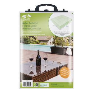 St Helens Water Resistant Large Garden Set Cover Will Cover 7 Pieces #2