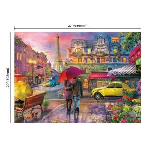 St Helens 1000 Piece Jigsaw Puzzle. One Rainy Night in Paris #3