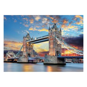 St Helens 1000 Piece Jigsaw Puzzle. Tower Bridge at Sunset
