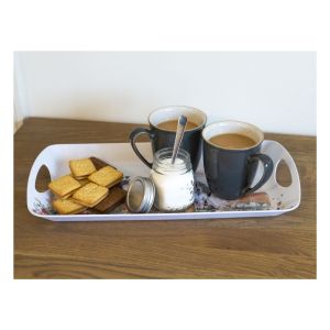 St Helens Melamine Serving Tray with Handles. Design Animal #3