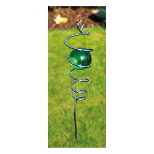 St Helens Spiral Spinner with Green Ball. 9inch #2