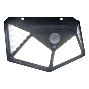 St Helens Solar Powered Motion Sensor Wall Security Light 600 Lumens