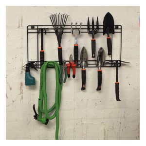 St Helens Wall Mounted Two Tier Tool Rack