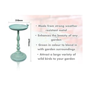 St Helens Ornamental Pedestal Style Bird Bath #2