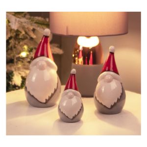 St Helens Ceramic Gonk Family. Set of 3 #3