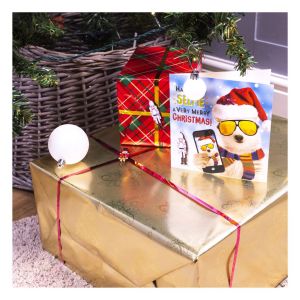 Wooden Nutcracker Stickers with Adhesive Back Lilac. Pack of 12 #3