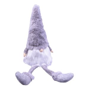 St Helens Long Legged Grey Christmas Gonk #4