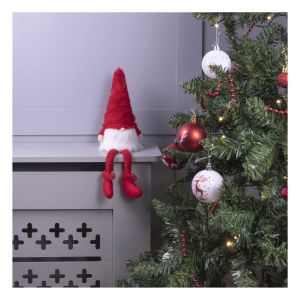 St Helens Long Legged Red Christmas Gonk