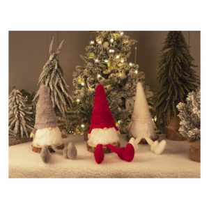 St Helens Long Legged White Christmas Gonk #3