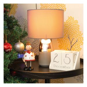 St Helens White Metal Angel Ornament