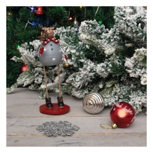 St Helens Metal Reindeer Christmas Decoration #3