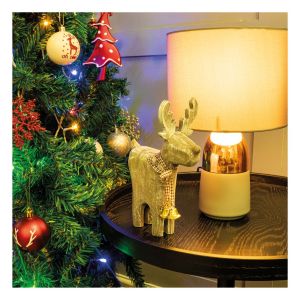 St Helens Wooden Reindeer Decoration