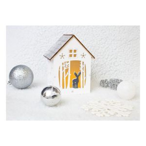 St Helens Battery Powered Wooden Light Up Festive Scene #3