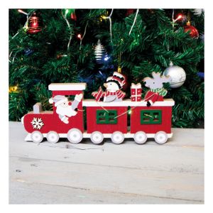 St Helens Battery Powered Christmas Train Ornament