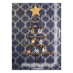 St Helens Battery Powered Birch Wood Christmas Tree #2