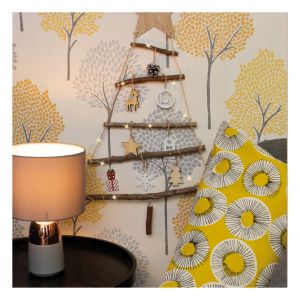 St Helens Battery Powered Birch Wood Christmas Tree #3