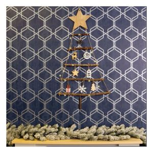 St Helens Battery Powered Birch Wood Christmas Tree #4