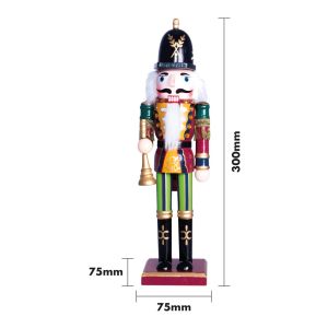 St Helens Nutcracker with Bugle Christmas Decoration #2