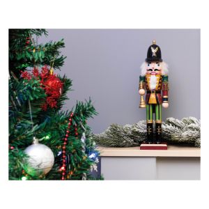 St Helens Nutcracker with Bugle Christmas Decoration #3