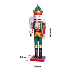 St Helens Nutcracker with Sword Christmas Decoration #2