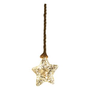 Luxform Battery Operated Hemp Rope Light with Star