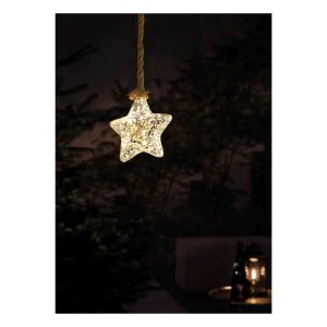 Luxform Battery Operated Hemp Rope Light with Star #4