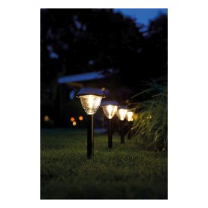 Luxform Lighting LED Solar Kodiak Post Light. Pack of 2 #3