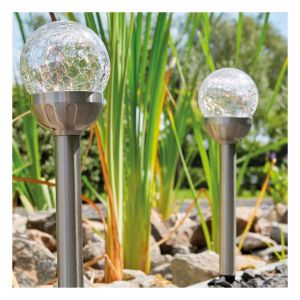 Luxform Lighting Solar RGB LED Spike Light Merengue. Pack of 4