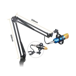 NJS Recording Microphone Stand + Desk Clamp
