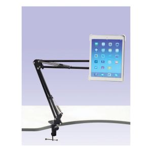 NJS Telescopic Mobile iPad Stand with G Clamp Mount #2