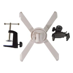 NJS Telescopic Mobile iPad Stand with G Clamp Mount #3