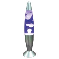 Lava Lamp with Silver Casing