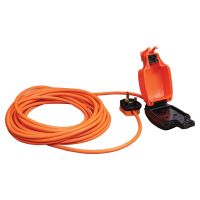 Eagle IP54 1 Gang Outdoor Lead. 10M