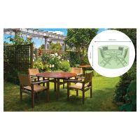 St Helens Water Resistant Medium Round Patio Set Cover