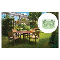 St Helens Water Resistant Small Round Patio Set Cover