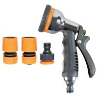 Garden Hose Spray Gun Head with Fixing Kit