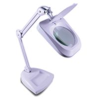 Eagle Desktop LED Articulated Illuminated Magnifier with 6 Lens