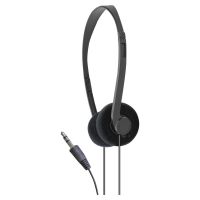 Lightweight Black SoundLab Stereo Headphones