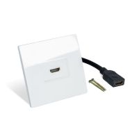 Eagle Single HDMI Wall Plate with Flying Lead