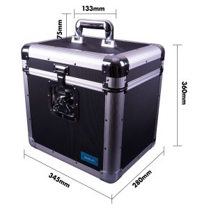 SoundLAB Euro Style Record Case Black #2