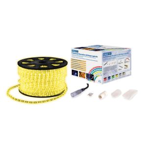 Static LED Rope Light 45m Yellow