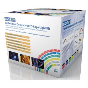 Static LED Rope Light 45m White #2