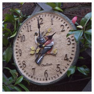 St Helens Chaffinch Design Outdoor Clock #2