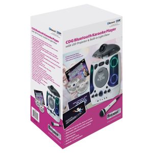 Mr Entertainer CDG Karaoke Machine with Bluetooth and LED Projector #2