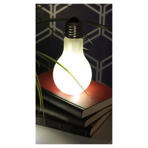Luxform LED Battery Operated Glass Bulb. Single. Smoke #2
