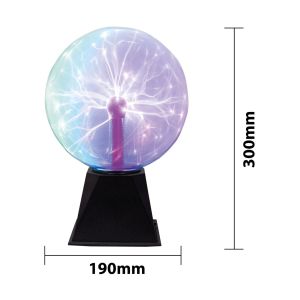 Contact Sensitive 8 Inch Coloured Plasma Ball #4