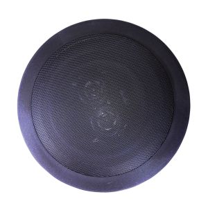 eAudio 60W Black Ceiling Speakers with Duel Offset Tweeters